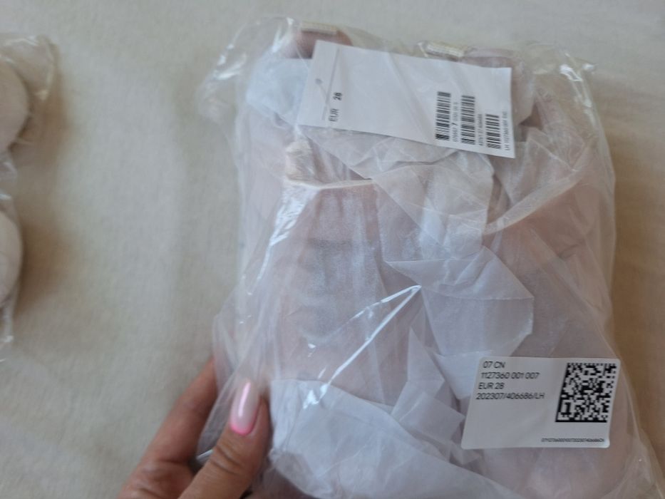 Нови светещи кецове за момиченце, размер 28