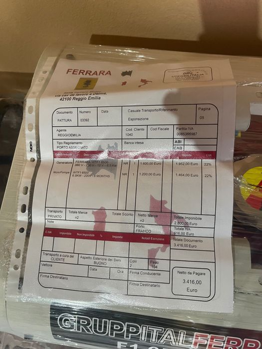 Generator și motopompa