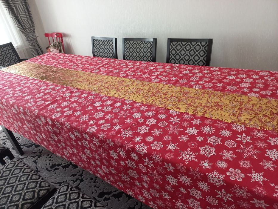 Скатерть новогодняя