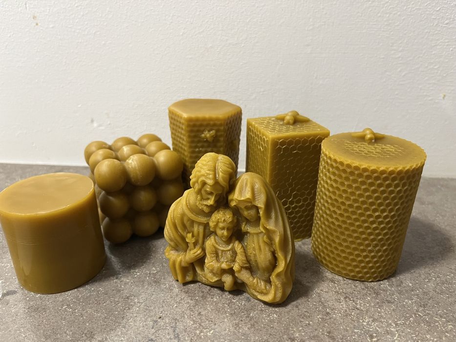 Lumânări din ceară de albine