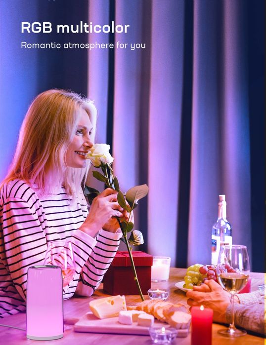 Настолна лампа LED RGB нощна лампа Teckin DL31