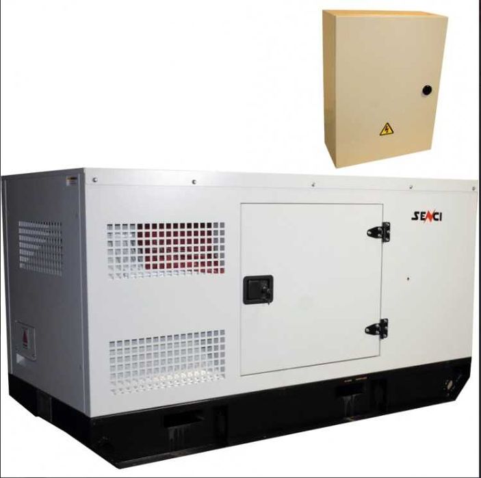 Дизелов генератор монофазен SENCI SCDE 19YSM, 19 kW , 80 л, ATS и AVR