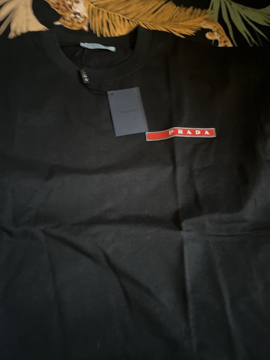 Tricou prada negru, marima L