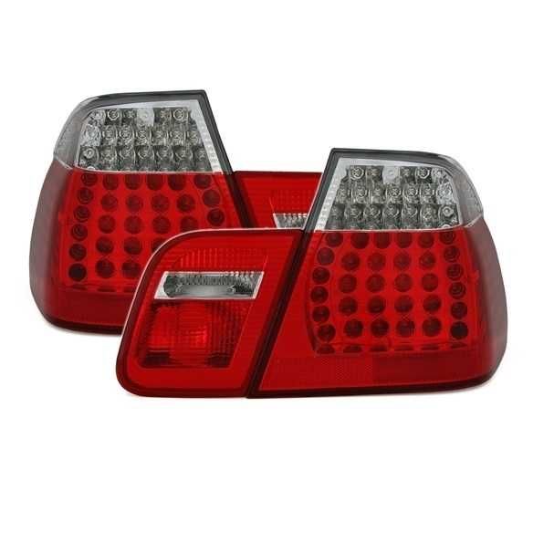 Stopuri Led BMW E46 Facelift intre 2001 si 20050 Sedan alb rosu