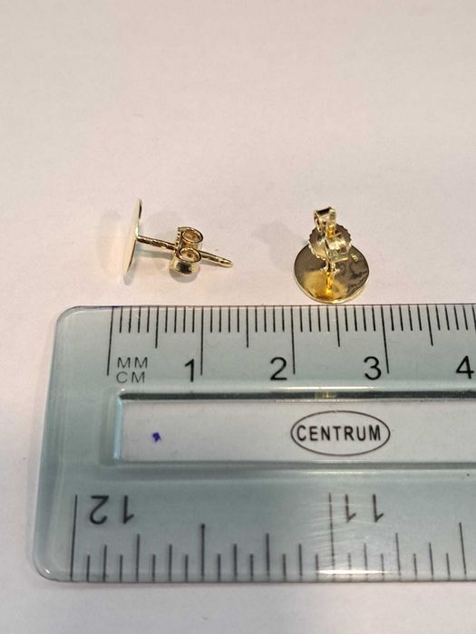 (AG41) Cercei aur, 14K B5207.1 - Certificat de garantie!