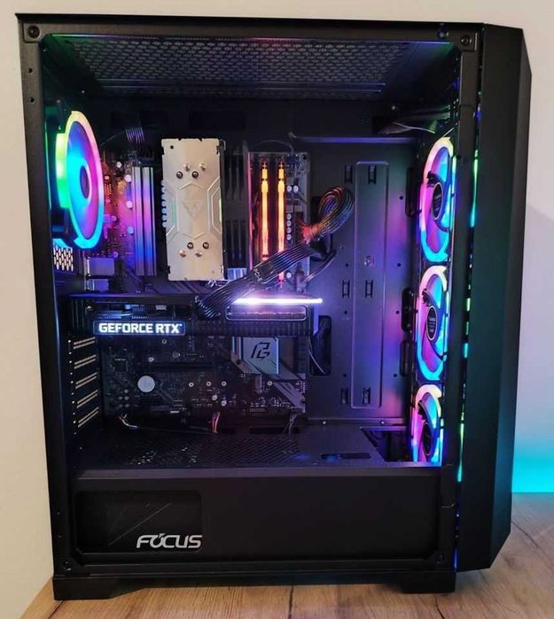 Компютър За Игри! RTX 3060ti 8GB, AMD Ryzen 5 5600, SSD 512GB, 16RAM