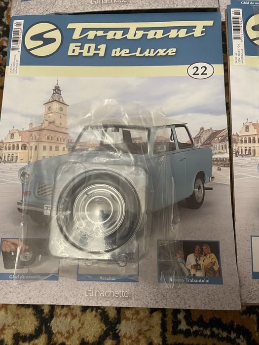 Pachet Nr. 19/20/22/23 la macheta Trabant 601 - Hachette scara 1/8