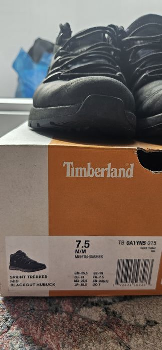 Vand Ghete Timberland negru marimea 41