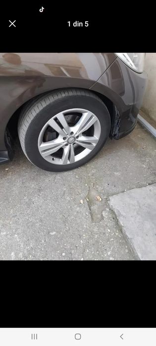 Schimb două perechi de roti de mercedes ml w166  pe o pereche tot de m