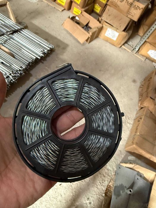 Перфорированная монтажная лента 12x0,5 мм (оцинкованная) в рулоне: 10м