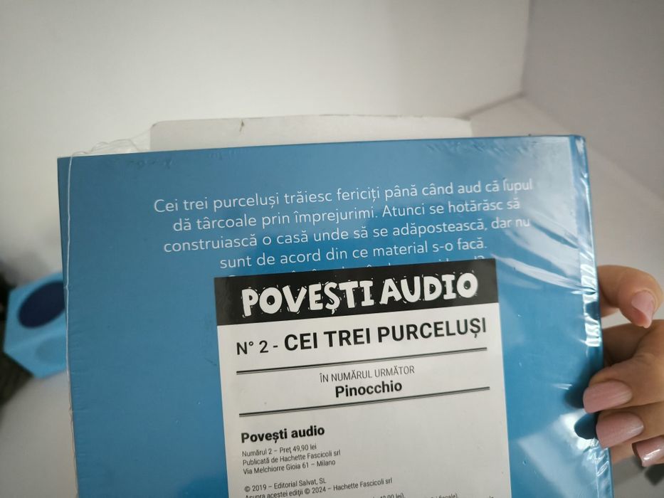 Boxa audio litera,sigilată