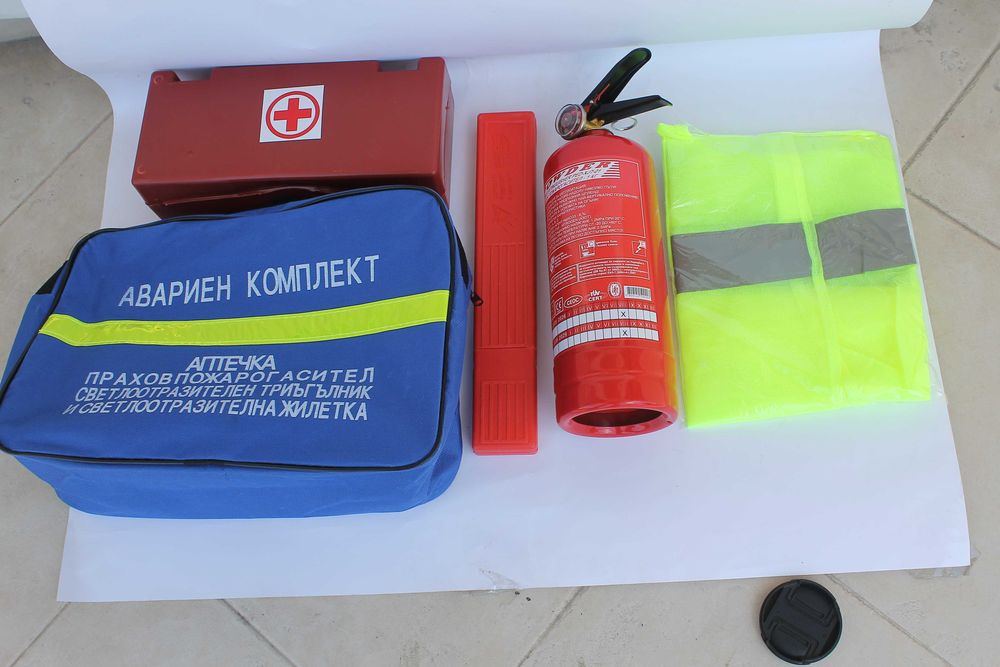 Авариен комплект евтин Аптечка Кола Бус Автомобил С чанта Комплект