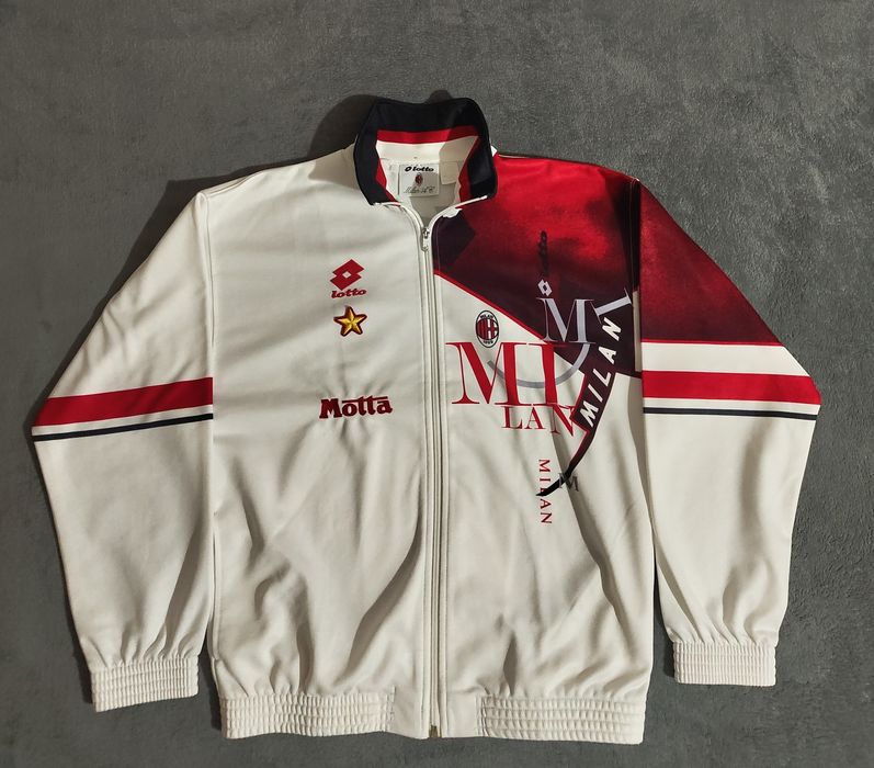 Футболно ретро горнище АС Milan Lotto 1993-94 , Милан, Италия