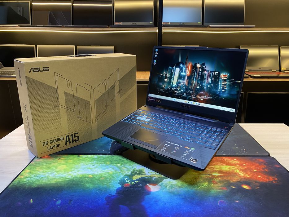 Игровой Ноутбук Asus TUF Gaming A15 AMD Ryzen 7-7435HS! 16GB! RTX 3050