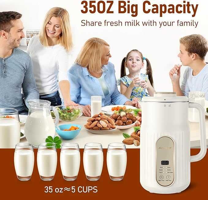 AlfaBot N2 Aparat automat de făcut lapte de migdale ,lapte vegetal