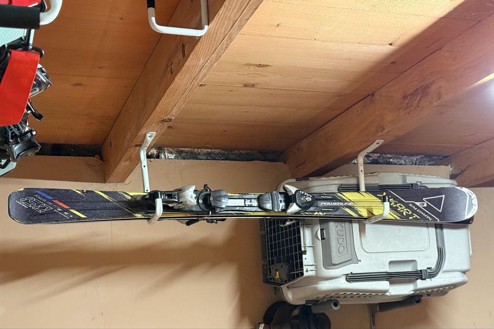 Bocanci ski copii 28-31, 33, 34-35, skiuri copii 90cm, casca UVEX