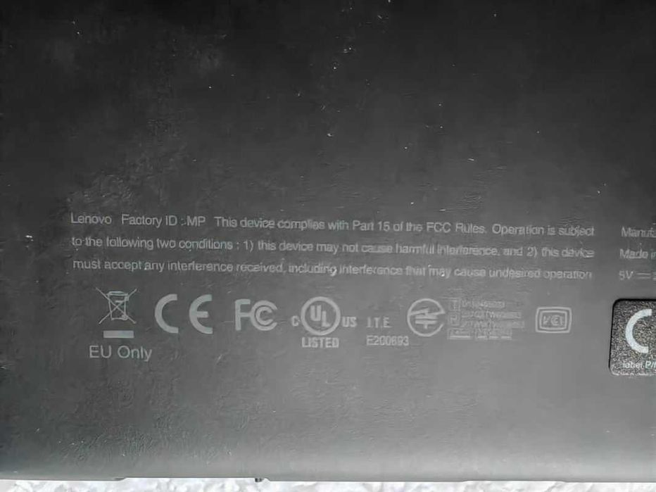 Продавам 10.1" 3G Таблет Lenovo Thinkpad Indigo -цял или на части