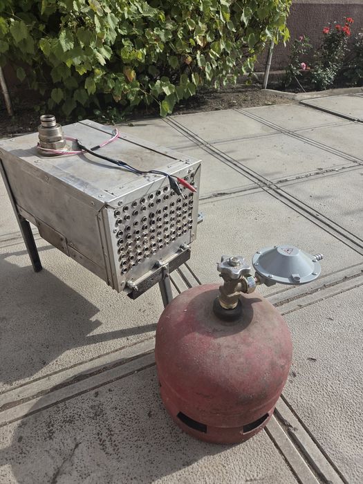 Печь на газу в палатку