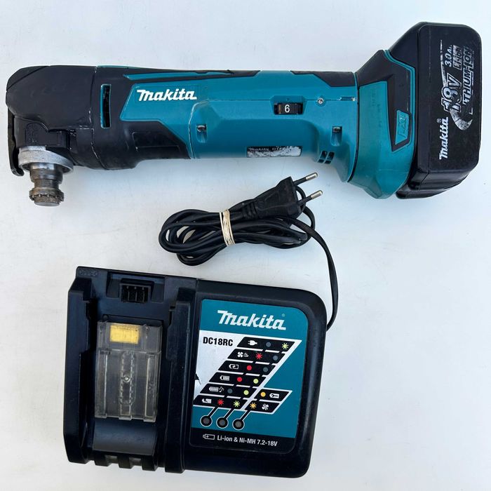 Makita DTM51 - Акумулаторен реноватор с потенциометър 18V 3.0Ah