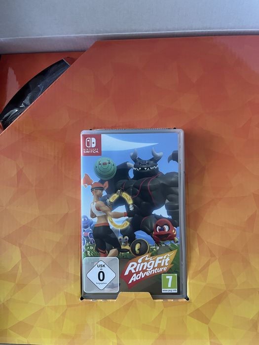 Ringfit Adventure Ring Fit Joc Nintendo Switch + Ring con si leg strap