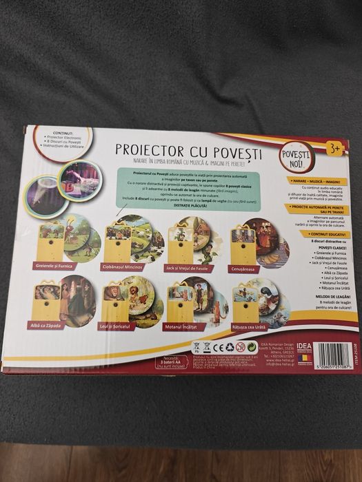 Proiector cu povesti