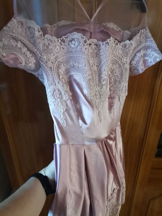 Rochie din satin,de ocazie