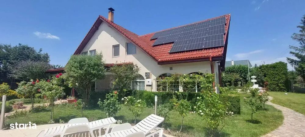 Vila cu 8 Camere Corbeanca | Semineu | Curte 2300mp | Piscina | Sauna