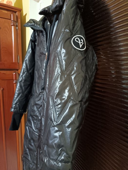 Palton negru damă