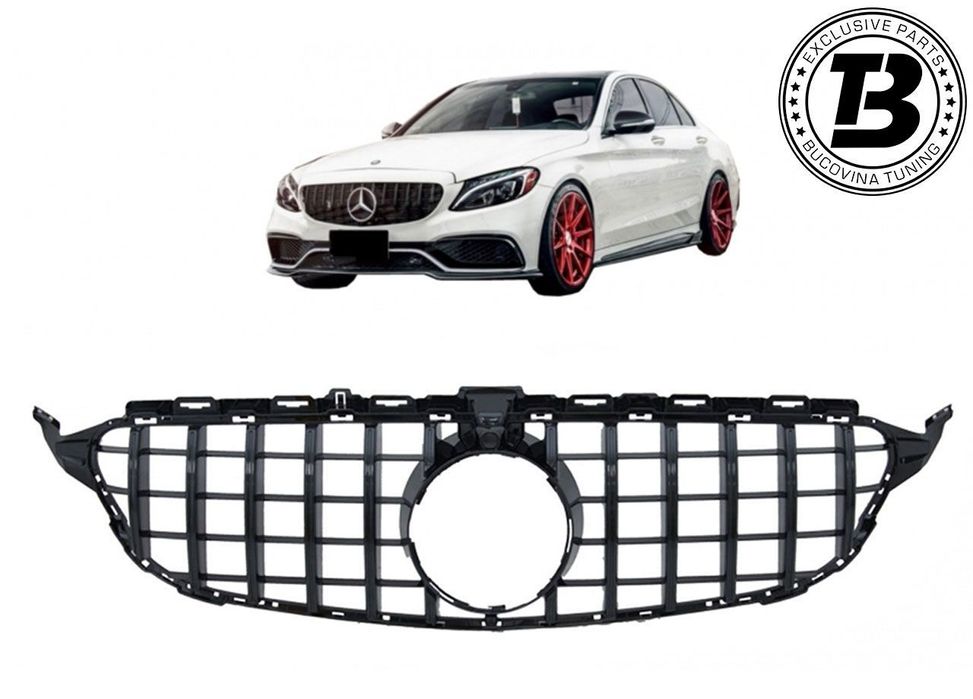Grila compatibila cu Mercedes C Class W205 GT-R Design