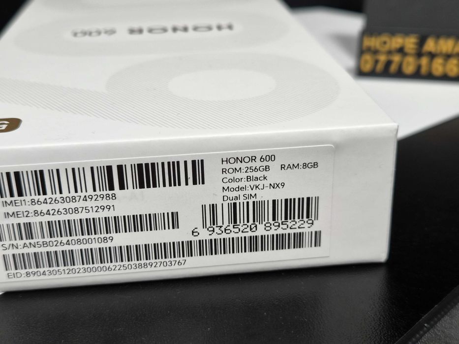 Hope Amanet P10/Honor 600 5G 256GB Negru - SIGILAT -