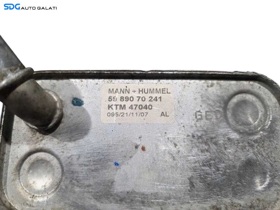 Carcasa Filtru Ulei cu Termoflot Racitor Ulei Opel Zafira B 1.9 CDTI 2005 - 2014 Cod 5989070241 55199629 [N4427]