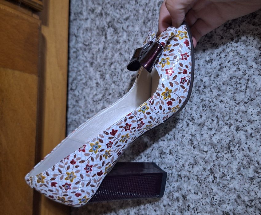 Pantofi piele naturala