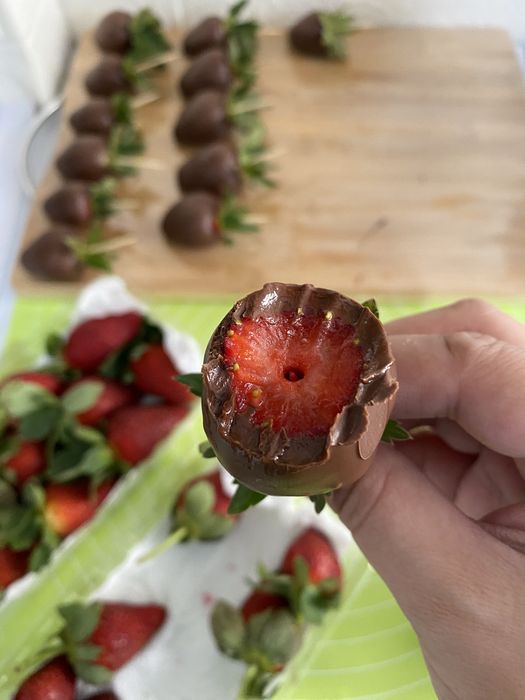 Клубника в шоколаде