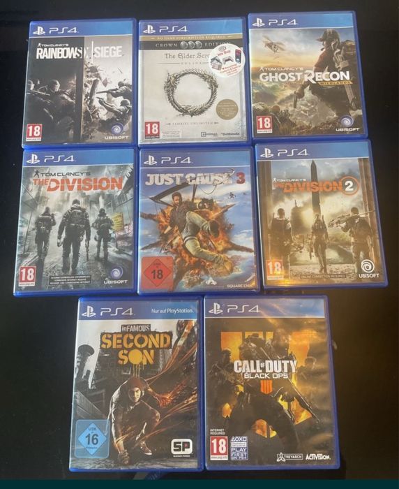 Игри за ps4 като нови! Можe бартер