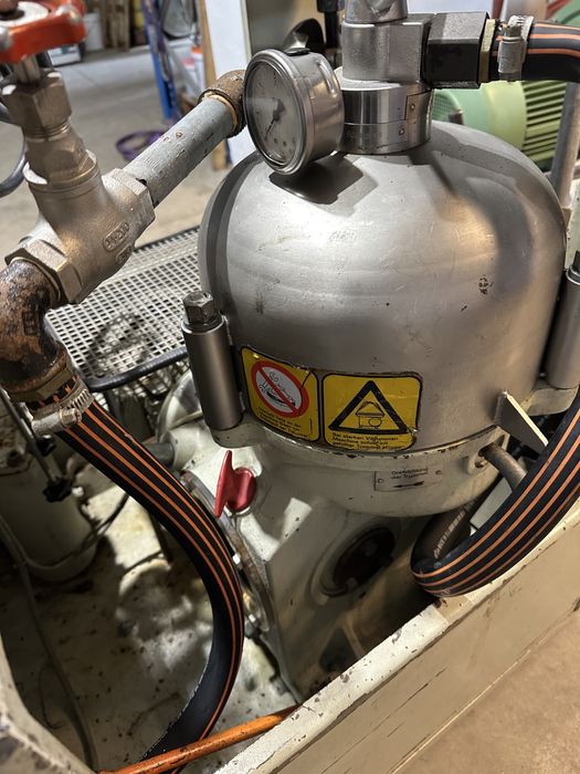 Separator centrifugal Westfalia   600litri/ora