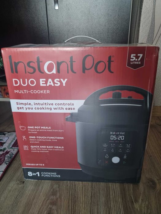 Нов мултикукър Instant Pot Duo Easy 5.7 l - Цена: 170 лв