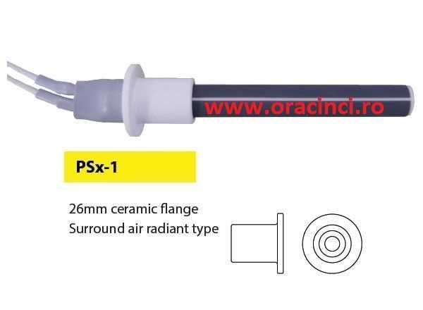 Rezistenta ceramica PSX aprindere peleti Ferroli Lamborghini Burnit