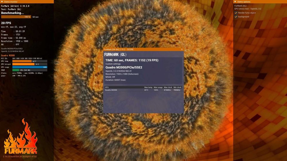 Placa video nVidia Quadro M2000.