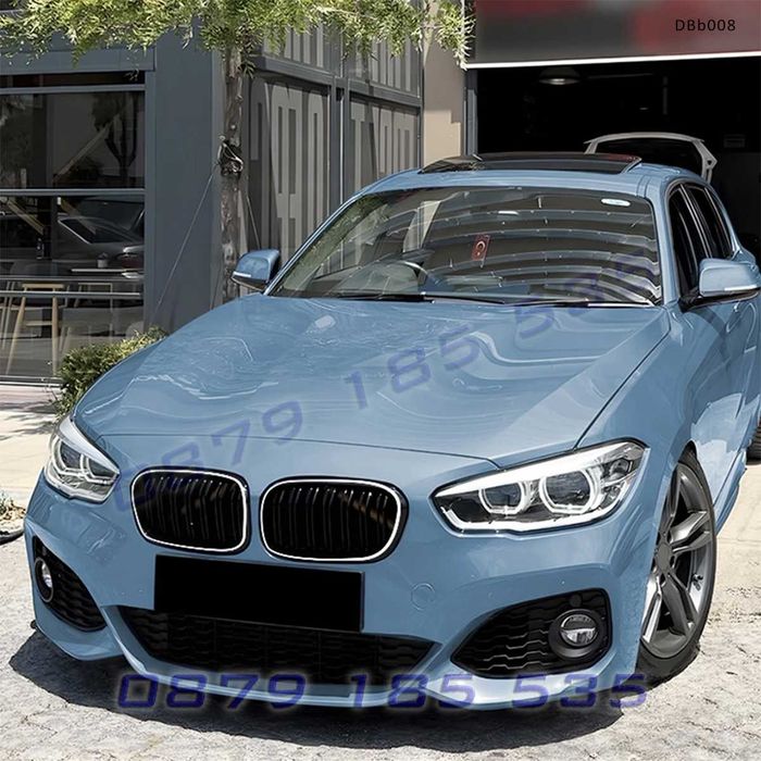 Светещи LED тунинг бъбреци за BMW 1 F20 F21 Facelift 2015–2019 черен гланц DBb008 бмв ф20