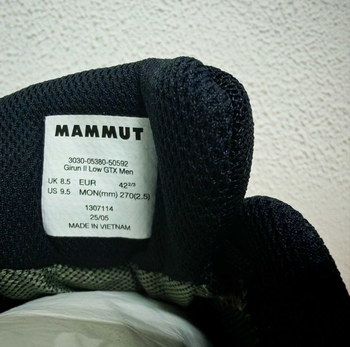 Mammut Мъжки обувки Gore tex 99 eur