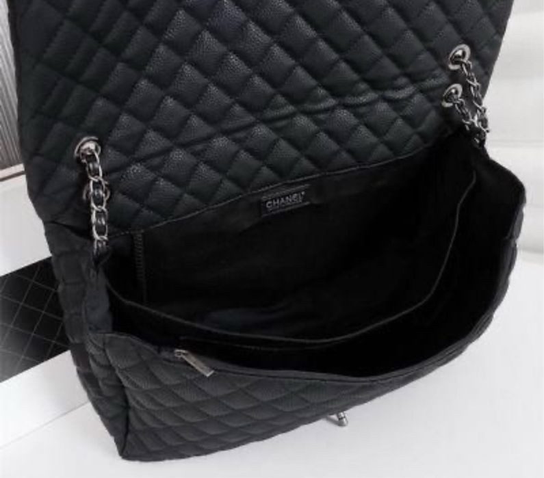 Geanta Chanel Neagra Piele Naturala