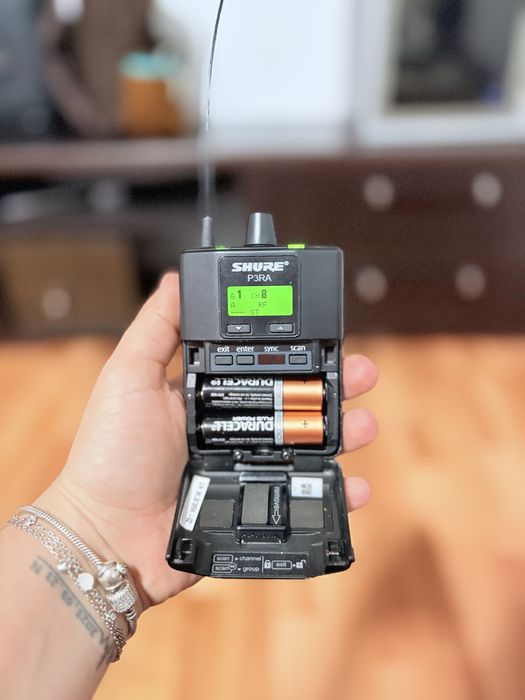 Receiver wireless in-ear Shure P3RA – stare foarte bună