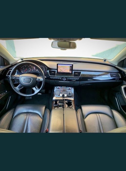 Audi A8 D4 Alb Perlat 2013