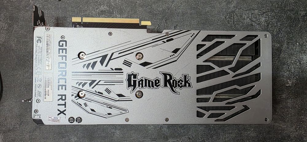 Видеокарта Palit RTX 3070ti Game Rock. Возможен обмен.Доставка .