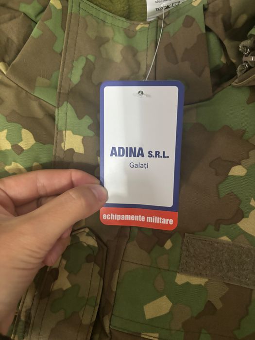 Veston militar nou