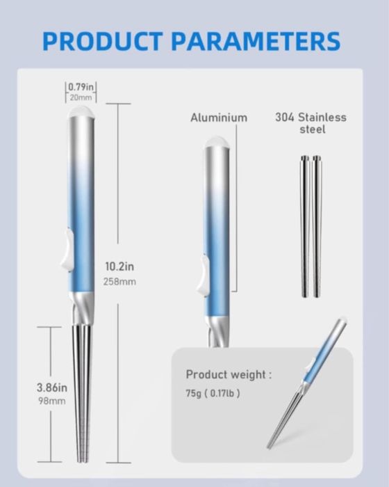 Метални клечки за суши