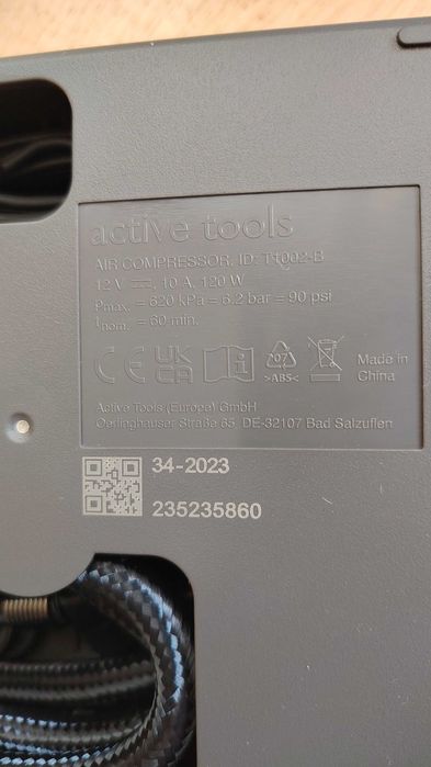 Нов оригинален HYUNDAI-KIA компресор за гуми 12V-10А-120W