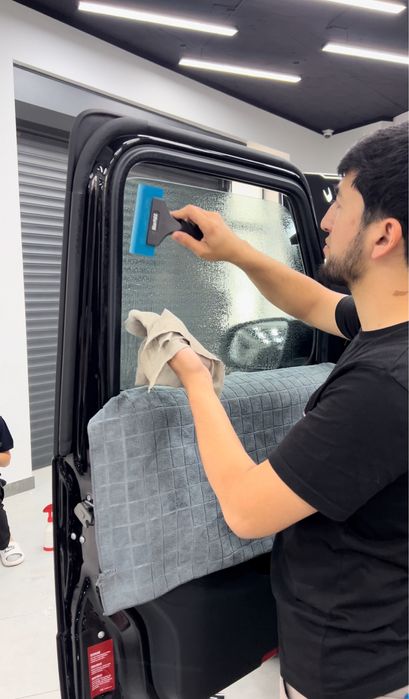 Тонировка  global avtovinil солнце зашита ламинация атермальная пленка