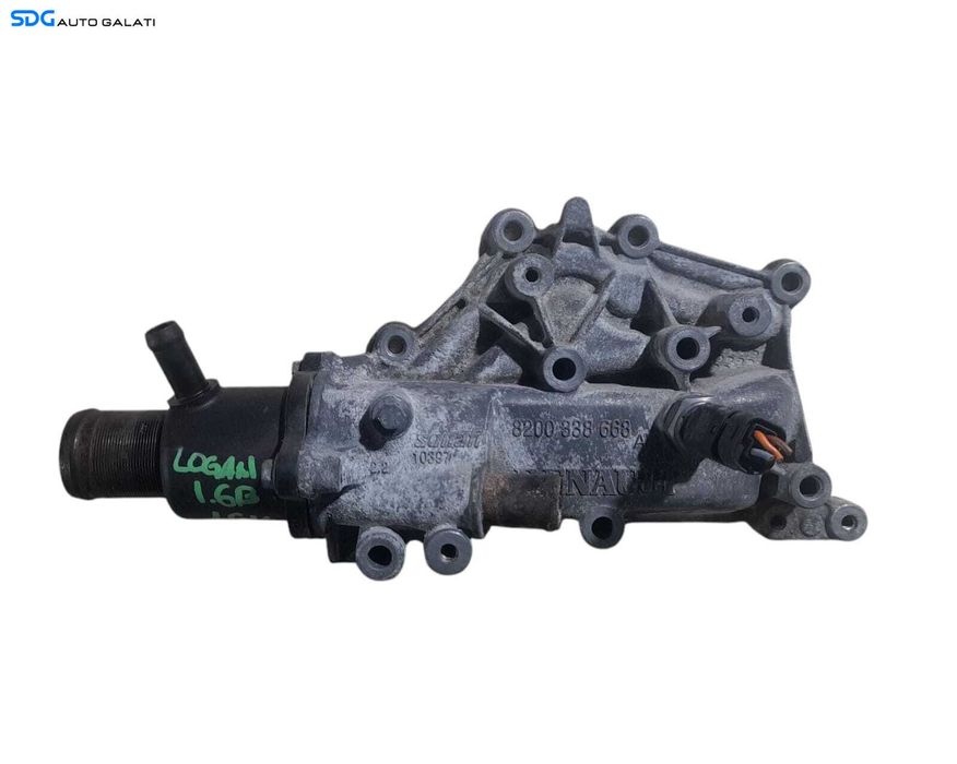 Corp Carcasa Termostat Dacia Logan 1 1.6 2.0 2004 - 2008 Cod 8200338668A [N1437]