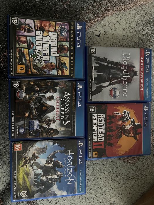 Продам игры для PS4 в хорошем состоянии. Все диски работают отлично.